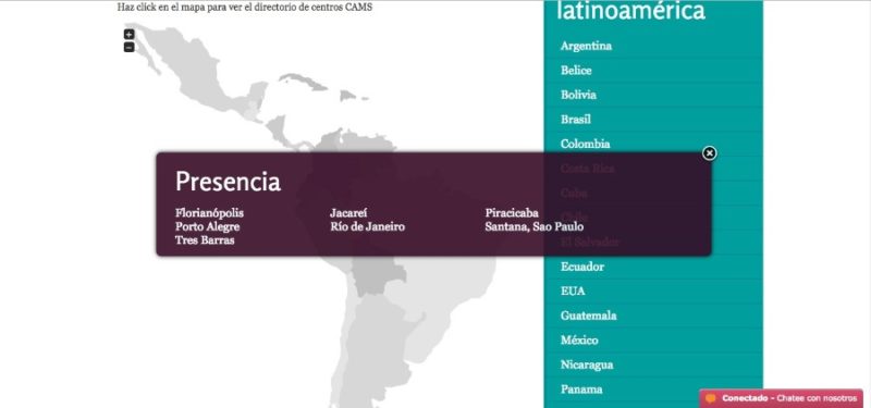 No Brasil, a organização tem representantes em diversas cidades