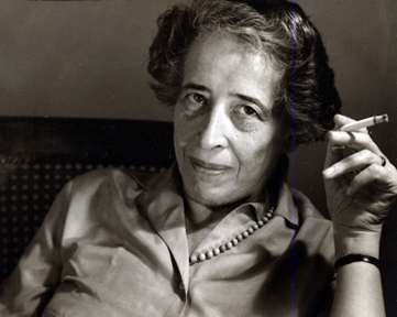 Hannah Arendt,  filósofa política alemã de origem judaica (1906-1975)