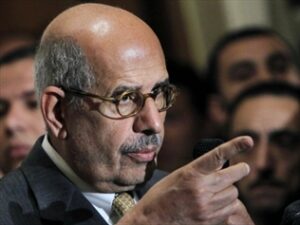 El Baradei,  premiado com o Nobel da Paz de 2005, renuncia após massacre