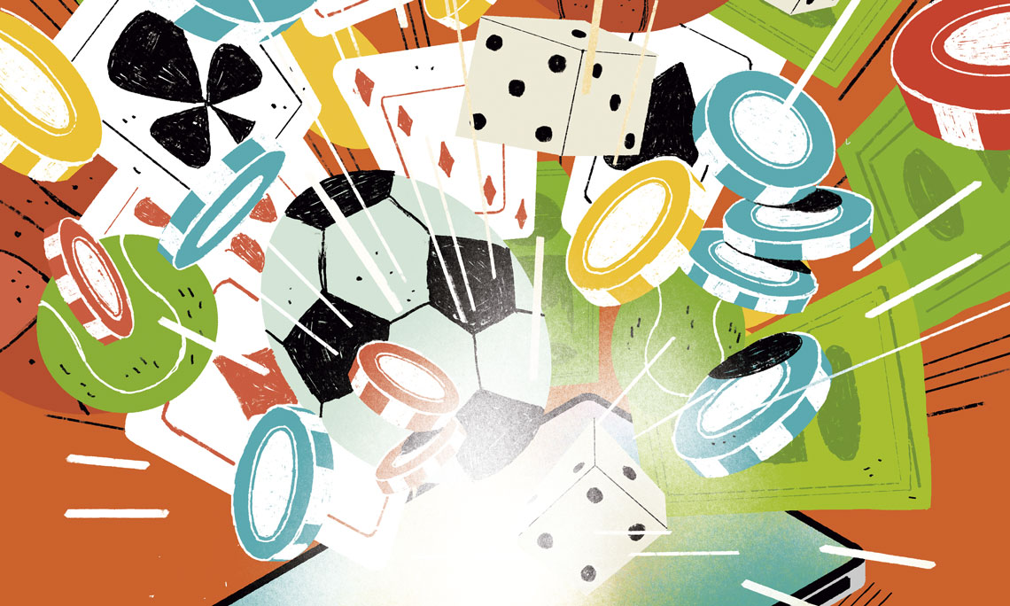 Vício em bets é problema crescente para o SUS